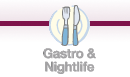 Gastro & Nightlife, Restaurants, Bars, Pizzaservices , Diskotheken, Partyservices, Tanzschulen ...