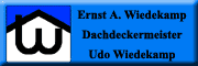 Ernst August Wiedekamp Dachdeckermeister<br>Udo Wiedenkamp Achim