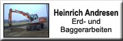 Erd - und Baggerarbeiten Biotope Kläranlagen <br>Heinrich Andresen Langstedt