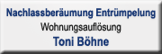 Nachlassberäumung <br>Toni Böhne Gera