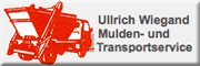 Ullrich Wiegand Mulden-Transportservice Judenbach