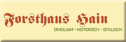 Forsthaus Hain - Marko Prinke Oybin