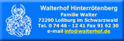 Walterhof Hinterrötenberg Loßburg
