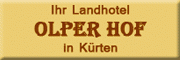 Landhotel Alter Olper Hof<br>Jürgen Knipp Kürten