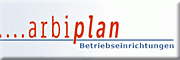 arbiplan Betriebs- und Lagereinrichtungen<br>Werner Simonis arbiplan Betriebs- und Lagereinrichtungen<br>Werner Simonis