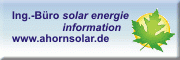 Ing.-Büro solar energie information<br>Axel Horn 