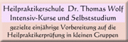 Heilpraktiker-Ausbildung und Selbststudium<br>Thomas Wolf Maintal