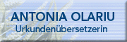 Beglaubigte Übersetzungen für Rumänisch und Deutsch<br>Antonia Olariu Konstanz