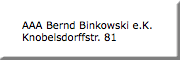 AAA Bernd Binkowski e.K. 