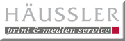 HÄUSSLER Print & Medien Service GmbH<br>Armin Häußler 
