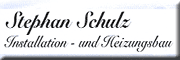 Installateur- und Heizungsbaumeister <br> Stephan Schulz Oldenswort