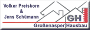 Großenasper Hausbau GbR <br> Volker Preiskorn & Jens Schümann Großenaspe