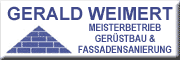 Gerald Weimert Meisterbetrieb <br>
Gerüstbau & Fassadensanierung Doberschütz Gerald Weimert Meisterbetrieb <br>
Gerüstbau & Fassadensanierung Doberschütz