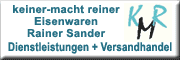Keiner macht reiner <br>Rainer Sander Zwickau Keiner macht reiner <br>Rainer Sander Zwickau
