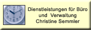 Dienstleistungen für Büro und Verwaltung - Christine Semmler Löwenberger Land