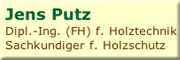 Ing.-Büro f.Holzschutz und Bestandsdokumentation<br>Jens Putz Prenzlau Ing.-Büro f.Holzschutz und Bestandsdokumentation<br>Jens Putz Prenzlau