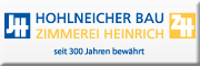 Geschäftsstelle Zimmerei Heinrich GmbH -   
