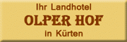 Landhotel Alter Olper Hof<br>Jürgen Knipp Kürten Landhotel Alter Olper Hof<br>Jürgen Knipp Kürten