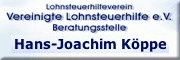 Vereinigte Lohnsteuerhilfe Hans-Joachim Köppe Bischofrode Vereinigte Lohnsteuerhilfe Hans-Joachim Köppe Bischofrode