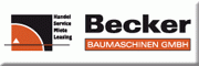 Becker Baumaschinen GmbH<br>Jürgen Mielke Haßfurt