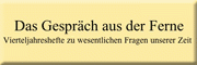 Freunde des Gesprächs e.V.<br>Dr. Günter Geschke Klein Zecher