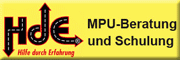 HdE MPU-Beraung und Schulung 