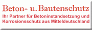 BB Beton- und Bautenschutz GmbH<br>Harald Bauchspieß Bernburg BB Beton- und Bautenschutz GmbH<br>Harald Bauchspieß Bernburg