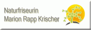 Naturfriseurin<br> Marion Rapp Krischer 