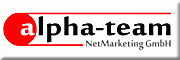 alpha-team NetMarketing GmbH<br>Werner Eckert alpha-team NetMarketing GmbH<br>Werner Eckert