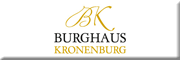 Schlosshotel Burghaus Kronenburg GmbH<br>Albert Peters  Dahlem