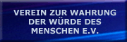 Verein Zur Wahrung der Würde des Menschen e.V.<br>Rolf Reinhold Burg