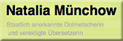 Natalia Münchow, Dolmetscherin, Übersetzerin Russisch - Deutsch 