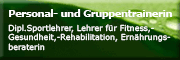 Personal- und Gruppentrainerin für reha- und Gesundheitssport,Ernährungsberaterin<br>Marina Reider Weißwasser