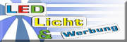 LED-Licht und Werbung 