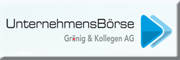 UnternehmensBörse Grönig & Kollegen AG Kelkheim UnternehmensBörse Grönig & Kollegen AG Kelkheim