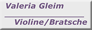 Valeria Gleim - Kunstmusik Freiburg im Breisgau
