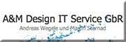 A&M Design IT Service GbR<br>Andreas Wegele Finning A&M Design IT Service GbR<br>Andreas Wegele Finning