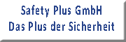Safety Plus GmbH<br>B. Aleschus Safety Plus GmbH<br>B. Aleschus