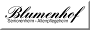 Seniorenheim Blumenhof GmbH<br>  
