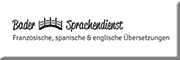 Bader Sprachendienst<br> Aarbergen Bader Sprachendienst<br> Aarbergen