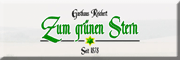 Gasthaus zum grünen Stern<br> Birstein Gasthaus zum grünen Stern<br> Birstein