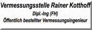 Vermessungsstelle Rainer Kotthoff<br>  Windischleuba