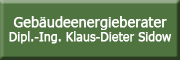 Gebäudeenergieberatung Dipl.-Ing. Klaus-Dieter Sidow Gerswalde Gebäudeenergieberatung Dipl.-Ing. Klaus-Dieter Sidow Gerswalde