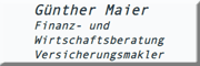 Finanz- und Wirtschaftsberatung<br>Günther Maier Balingen