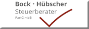 Bock · Hübscher Steuerberater PartG mbB Bock · Hübscher Steuerberater PartG mbB