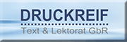 DRUCKREIF Text & Lektorat GbR 