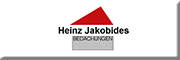 Heinz Jakobides Bedachungen Inh. Uwe Jakobides e.K<br> Heinz Jakobides Bedachungen Inh. Uwe Jakobides e.K<br>