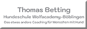 Heilpraktiker für Psychotherapie Thomas Betting - Rückführungs-Coach, NLP Trainer, Hundetrainer Böblingen