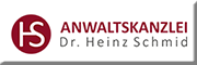 Rechtsanwalt Dr. Heinz Schmid 