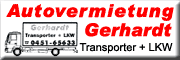 Autovermietung Erich Gerhardt <br> Paul Gerhardt Autovermietung Erich Gerhardt <br> Paul Gerhardt